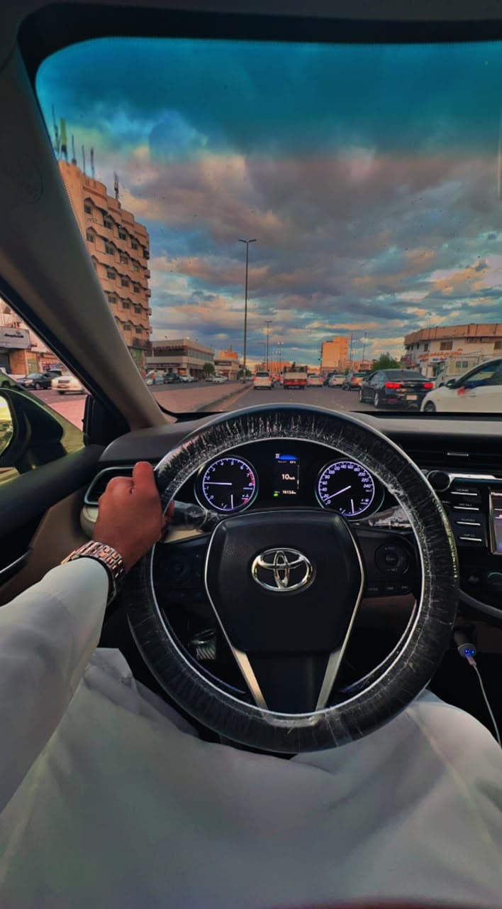 Driving through Madinah